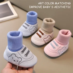 Cartoon Toddler Socks Shoes