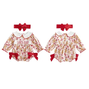 Baby Girl Christmas Romper